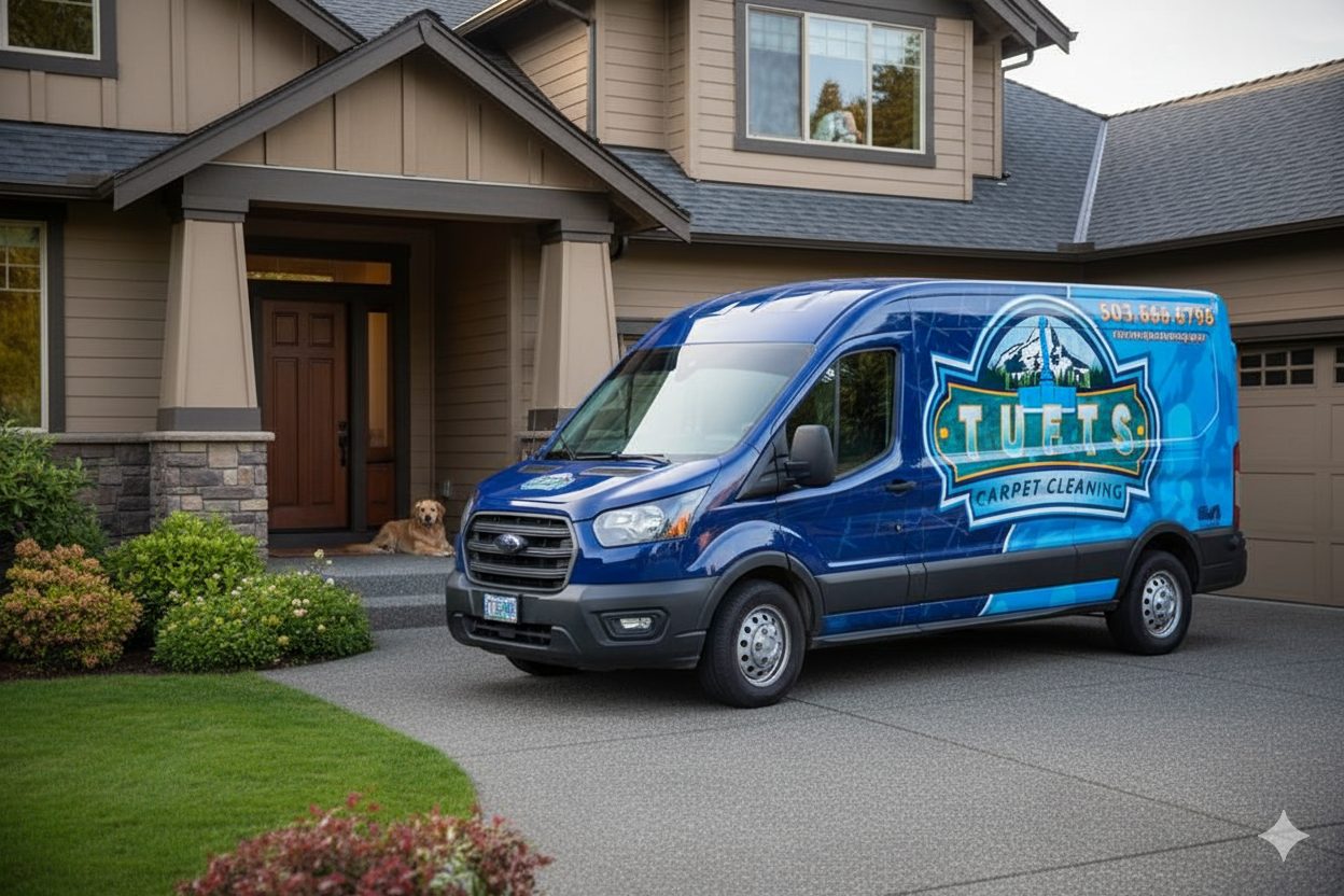 Carpet cleaning service in Happy Valley, Oregon