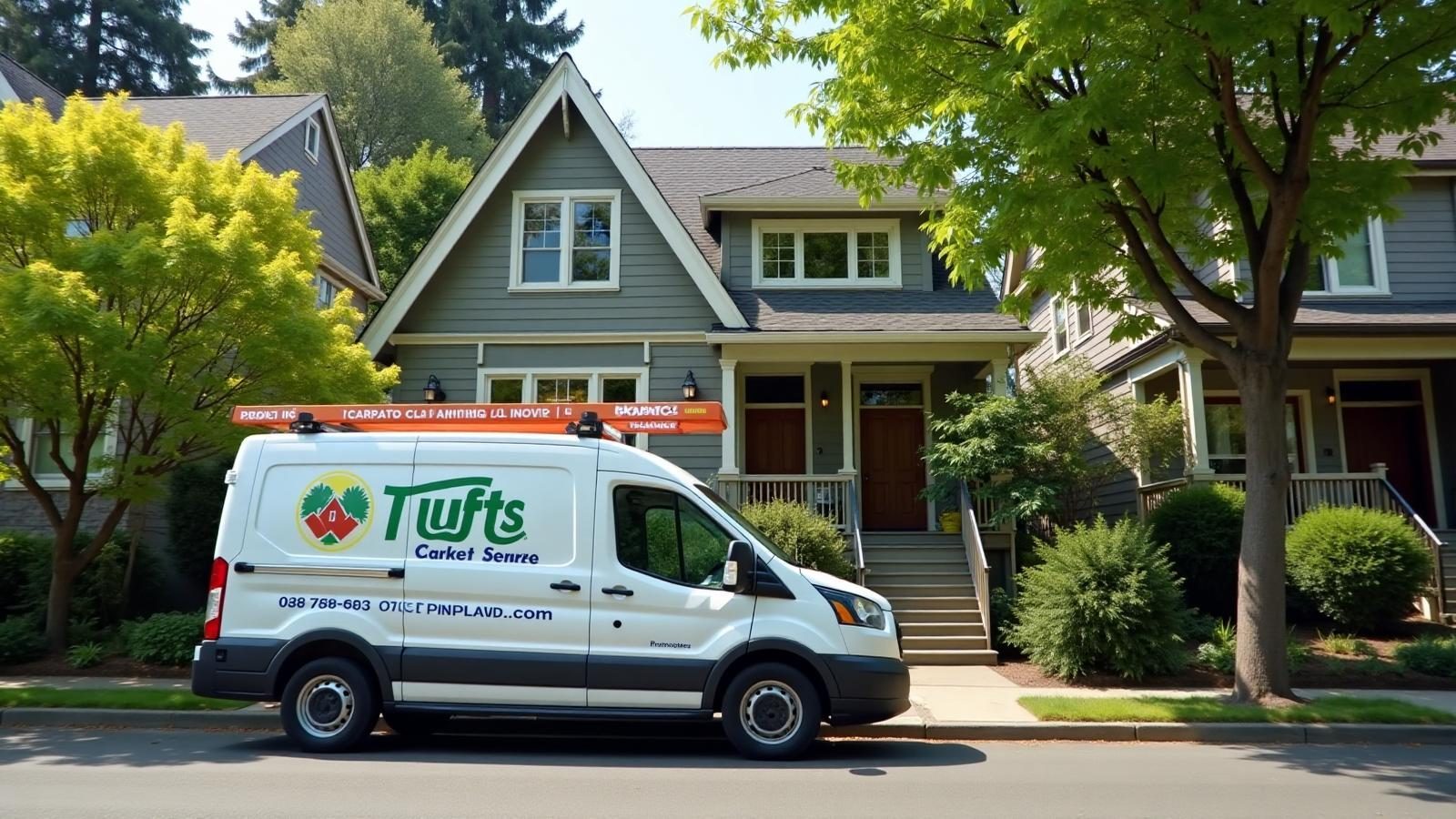 Tufts Carpet Cleaning equipment ready to serve Beavercreek, Oregon
