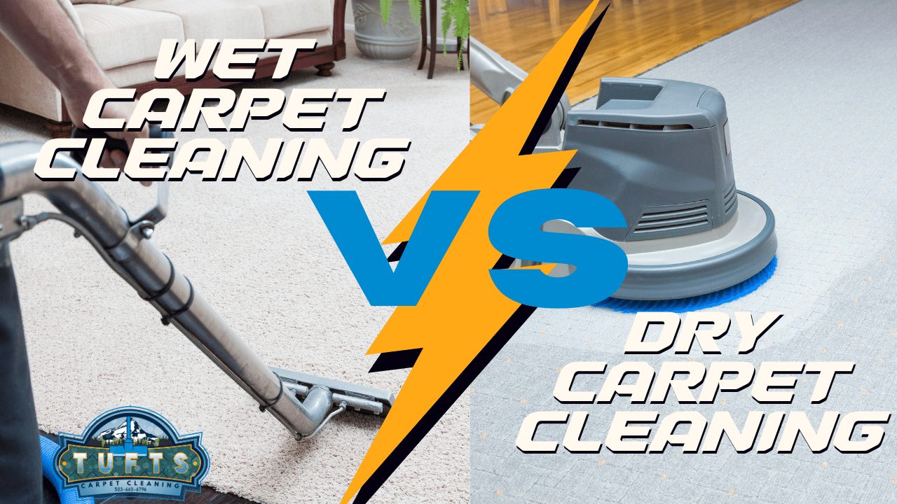The Pros and Cons of Wet and Dry Carpet Cleaning